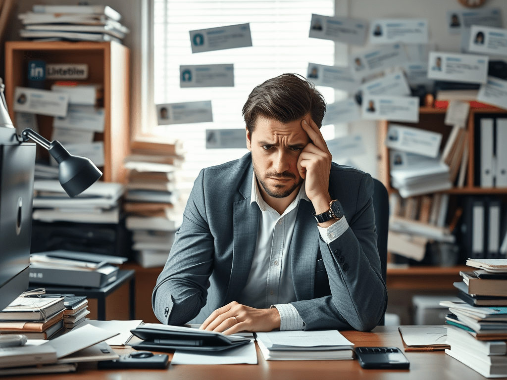 Strangers on LinkedIn,  please leave me&nbsp;alone!