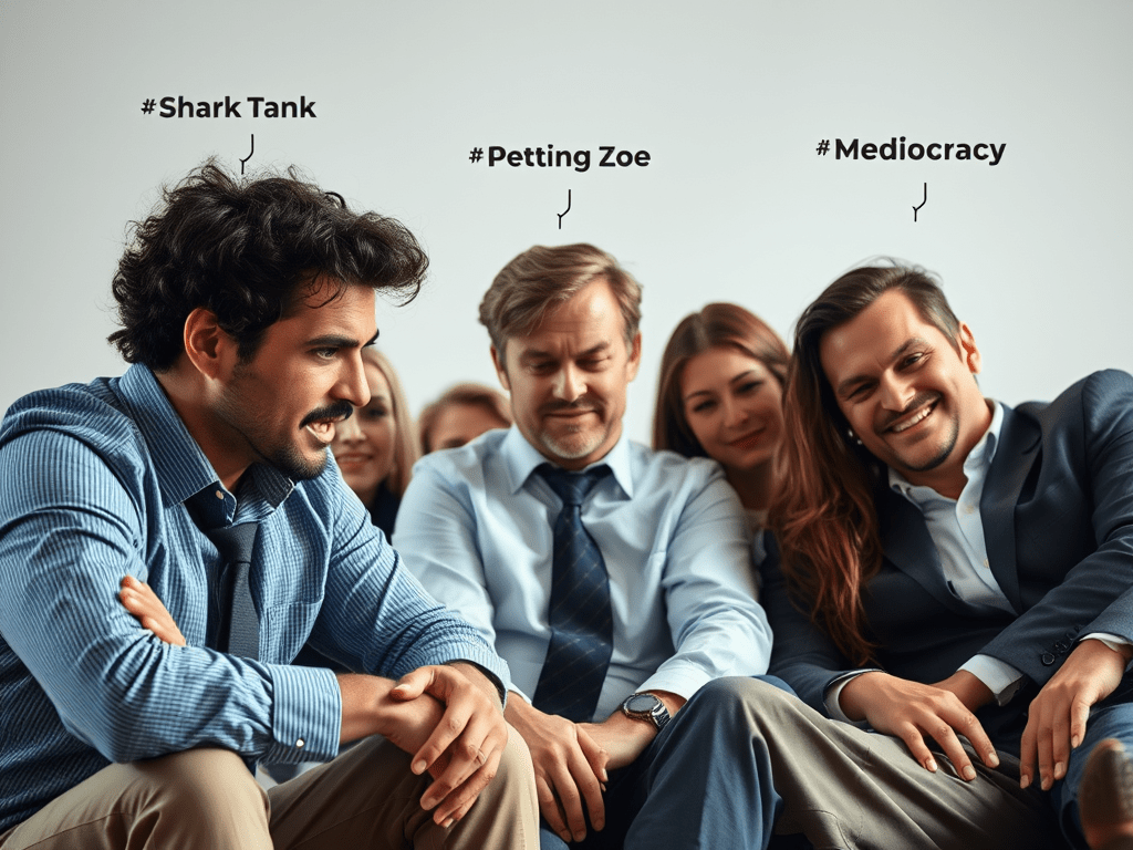 We belong to 1 of 3 dysfunctional teams.